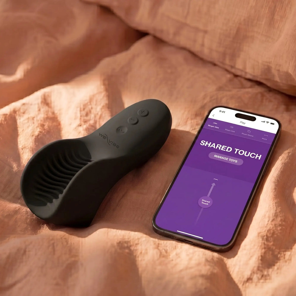 We-Vibe® We-Vibe Shared Touch App-Controlled Couples’ Grinding Vibrator