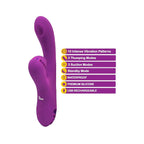 Viben Dazzle Thumping and Suction Rabbit Vibrator - Rolik®