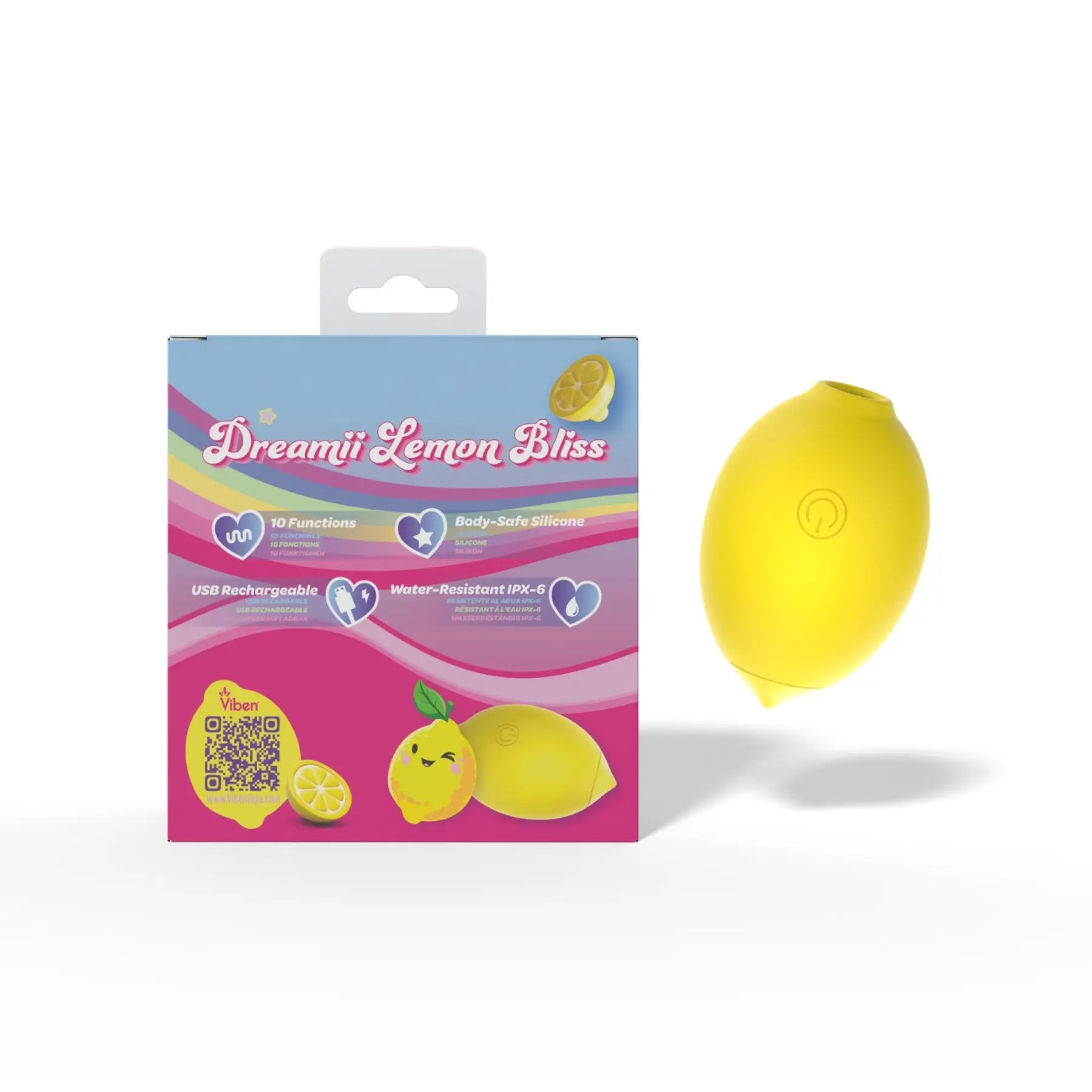 Viben Dreamii Lemon Bliss Suction Stimulator Yellow