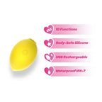 Viben Dreamii Lemon Bliss Suction Stimulator Yellow