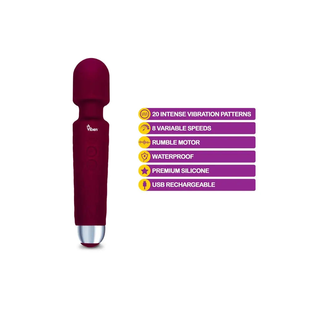 Viben Tempest Petite Wand Massager - Vibrator