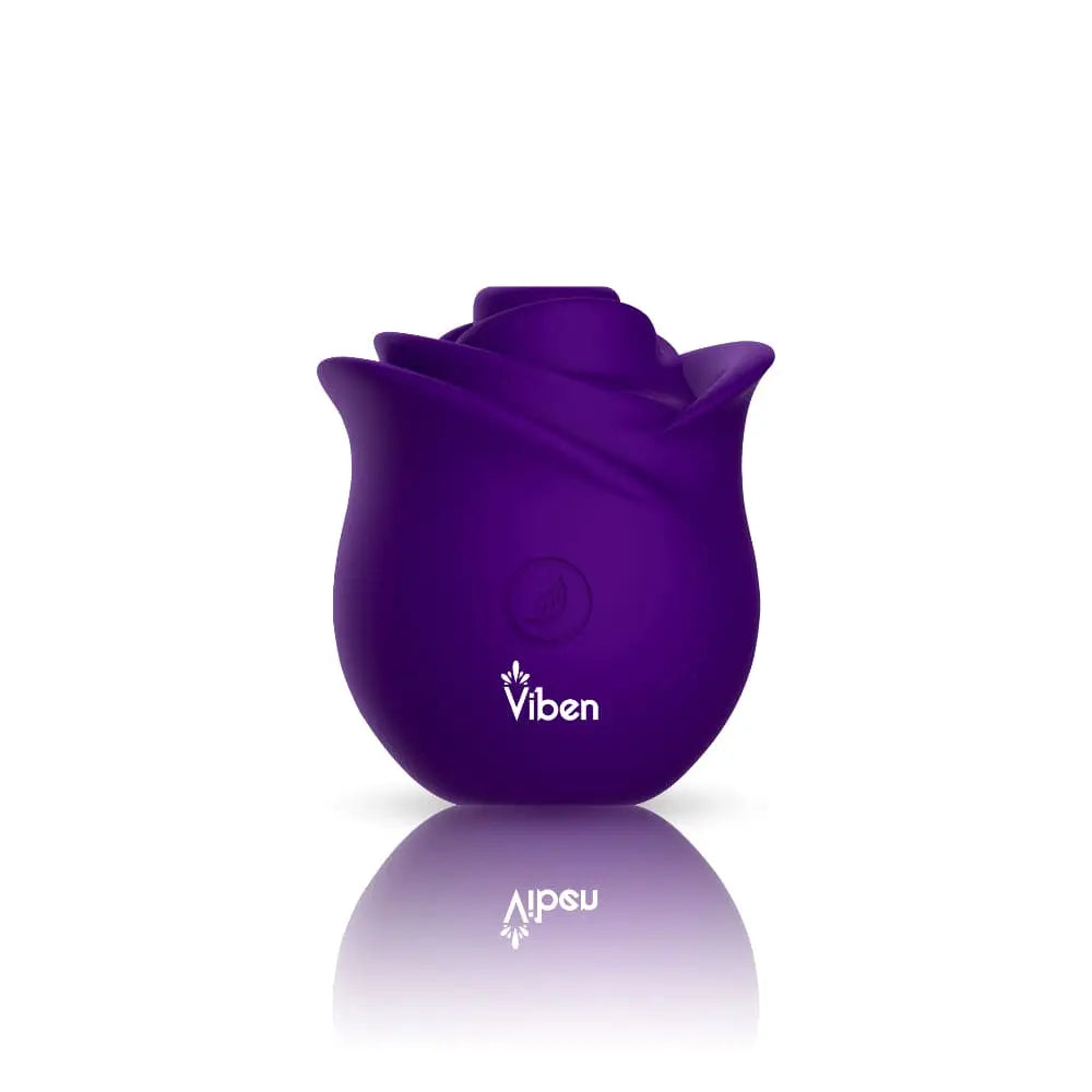 Viben Zen Rose Handheld Rose Clitoral and Nipple Stimulator - Rolik®