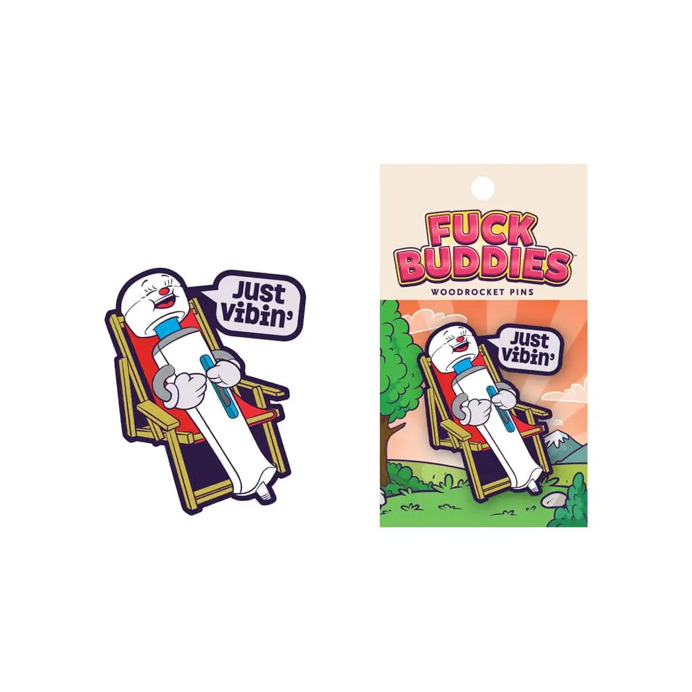 Just Vibin’ Enamel Pin - Rolik®