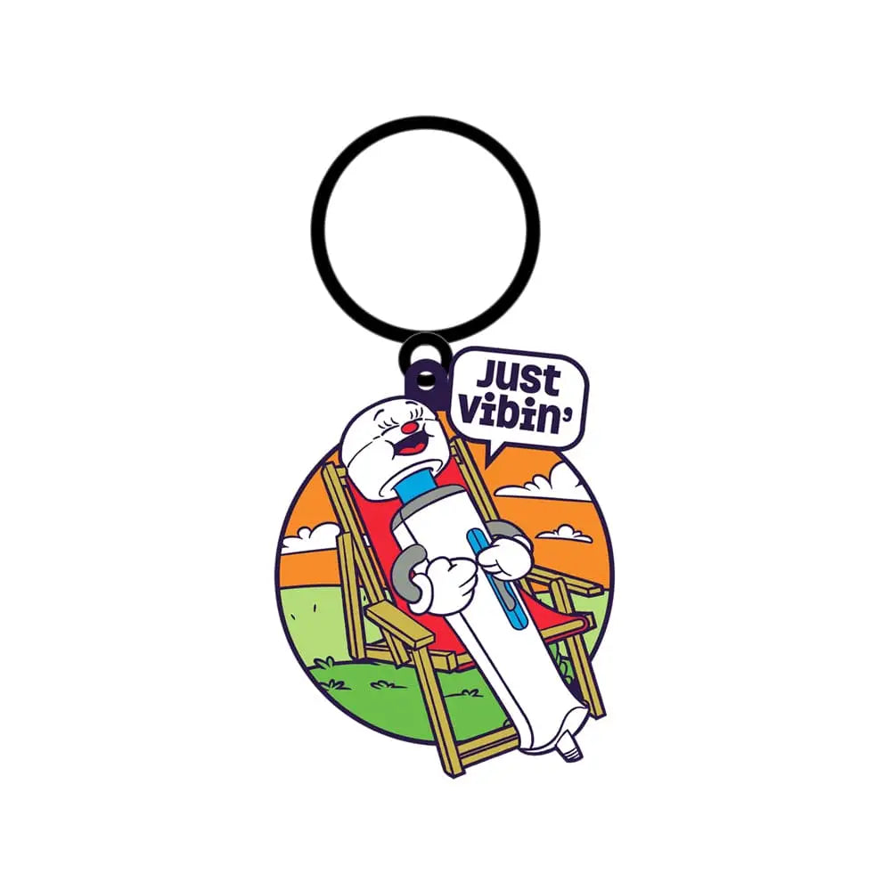 Just Vibin' Keychain - Rolik®