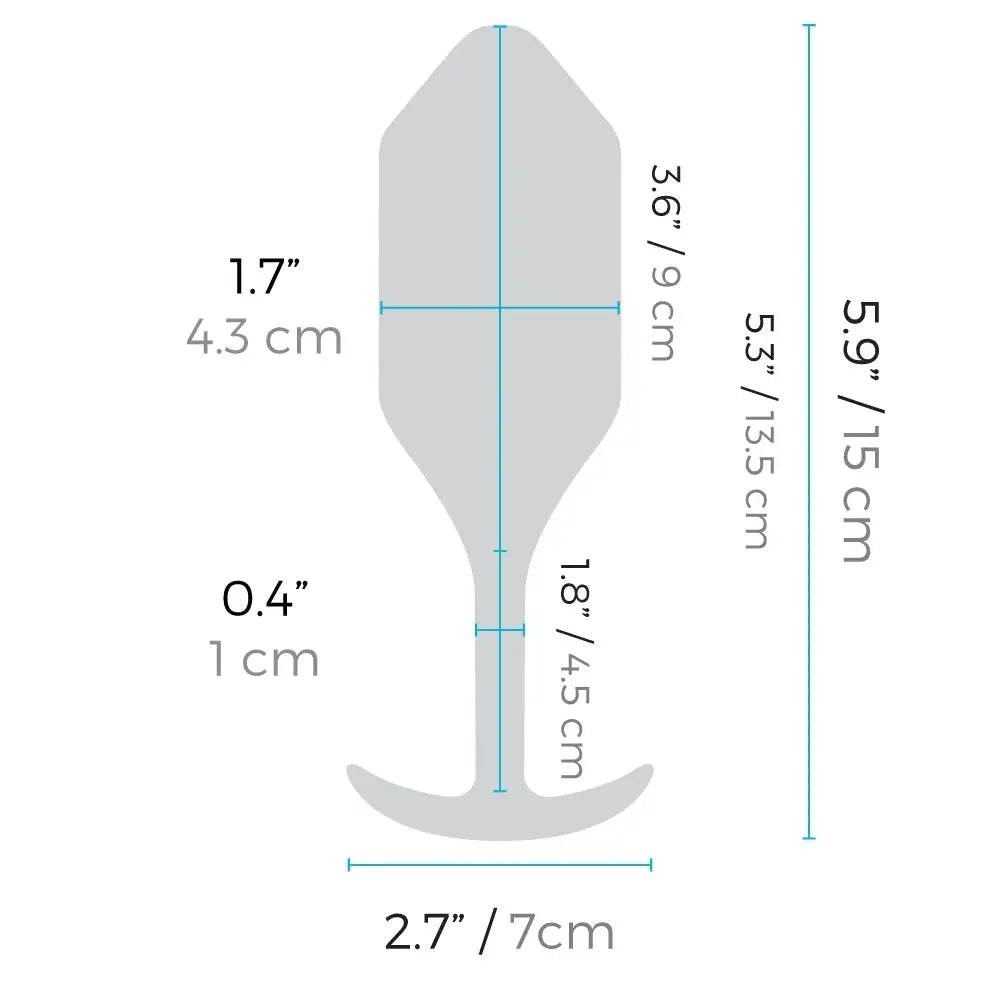 Vibrating Snug Plug 4 XL Butt