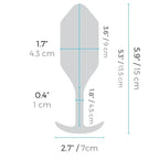 Vibrating Snug Plug 4 XL Butt