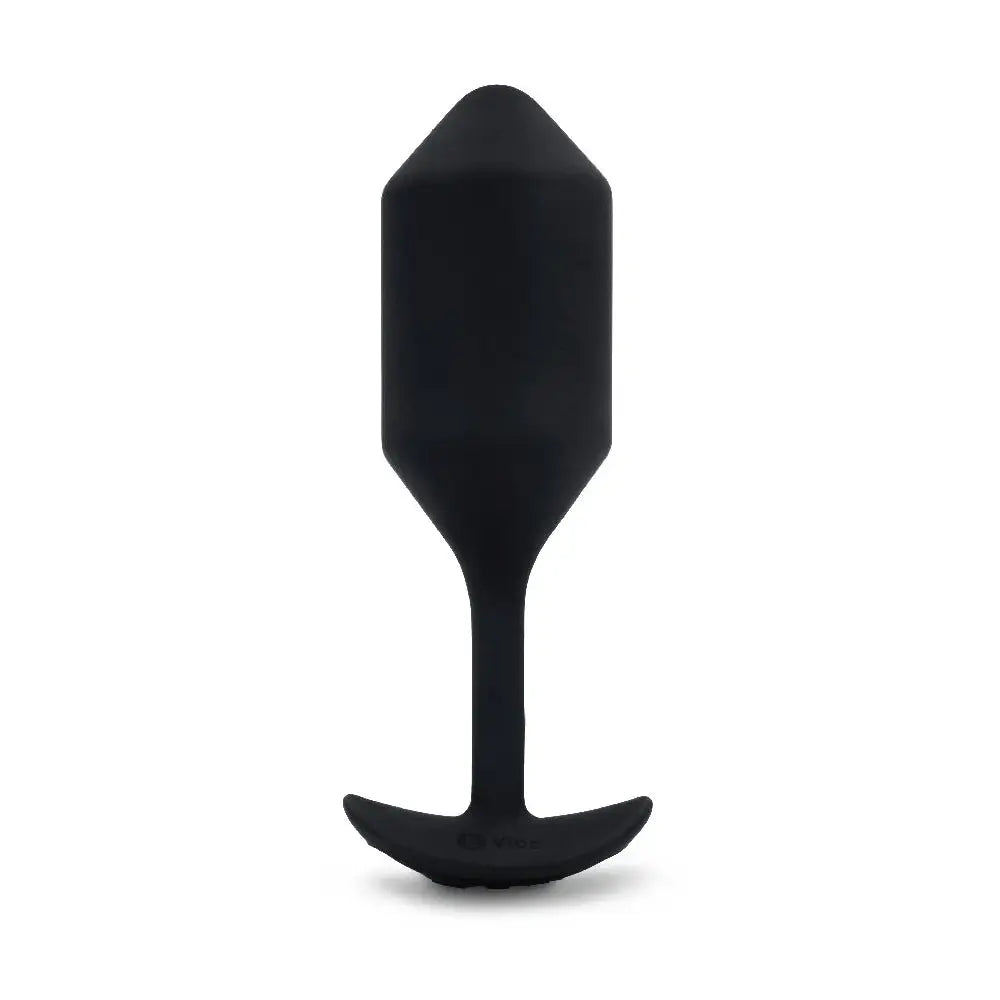 Vibrating Snug Plug 4 XL Butt - Black