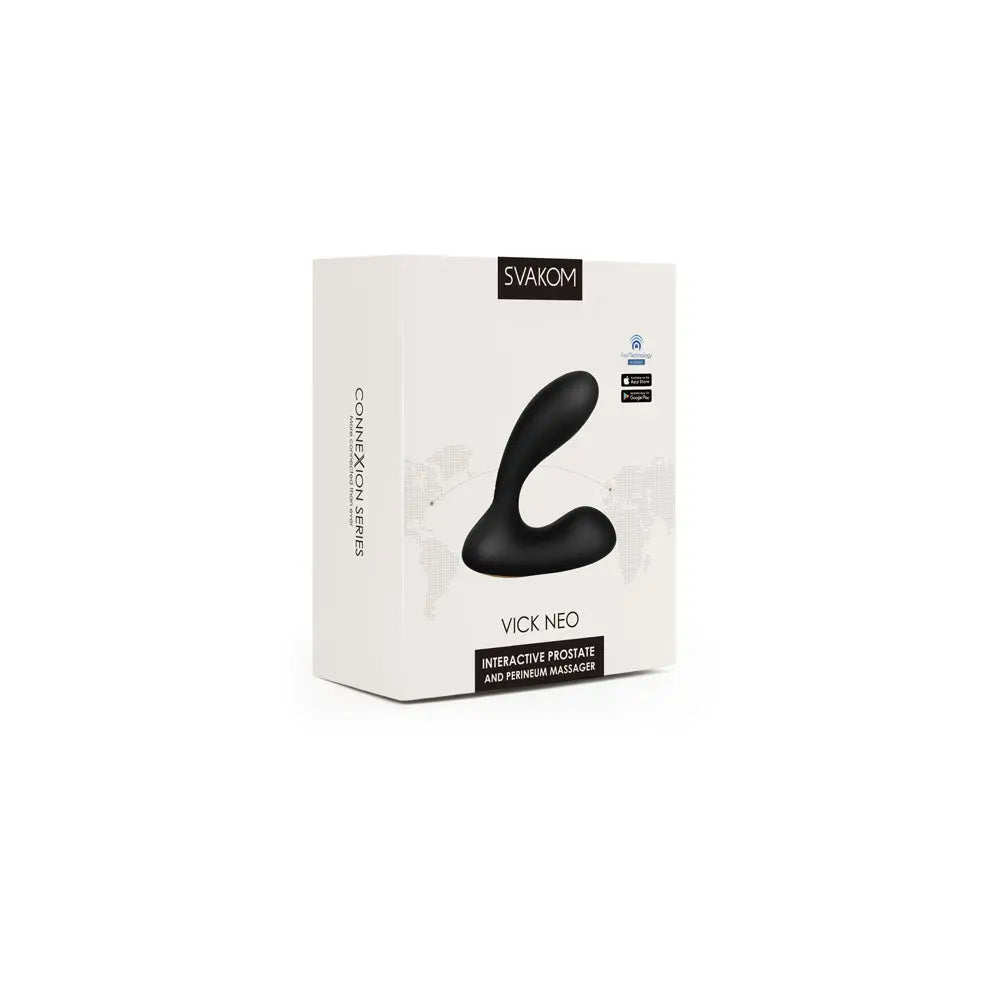 Vick Neo Interactive Prostate and Perineum Massager - Black - Anal Probe