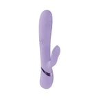 VIVE Fronda Rechargeable G-Spot and Tapping Leaf Clit Stimulator - Vibrator