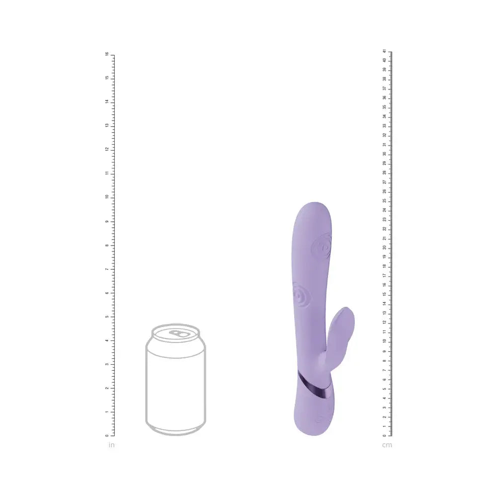 VIVE Fronda Rechargeable G-Spot and Tapping Leaf Clit Stimulator - Vibrator