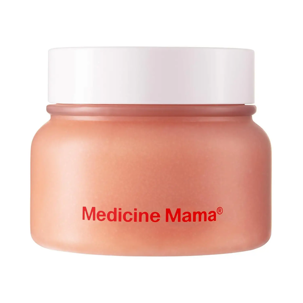 Jar of 'Medicine Mama' cream on a white background