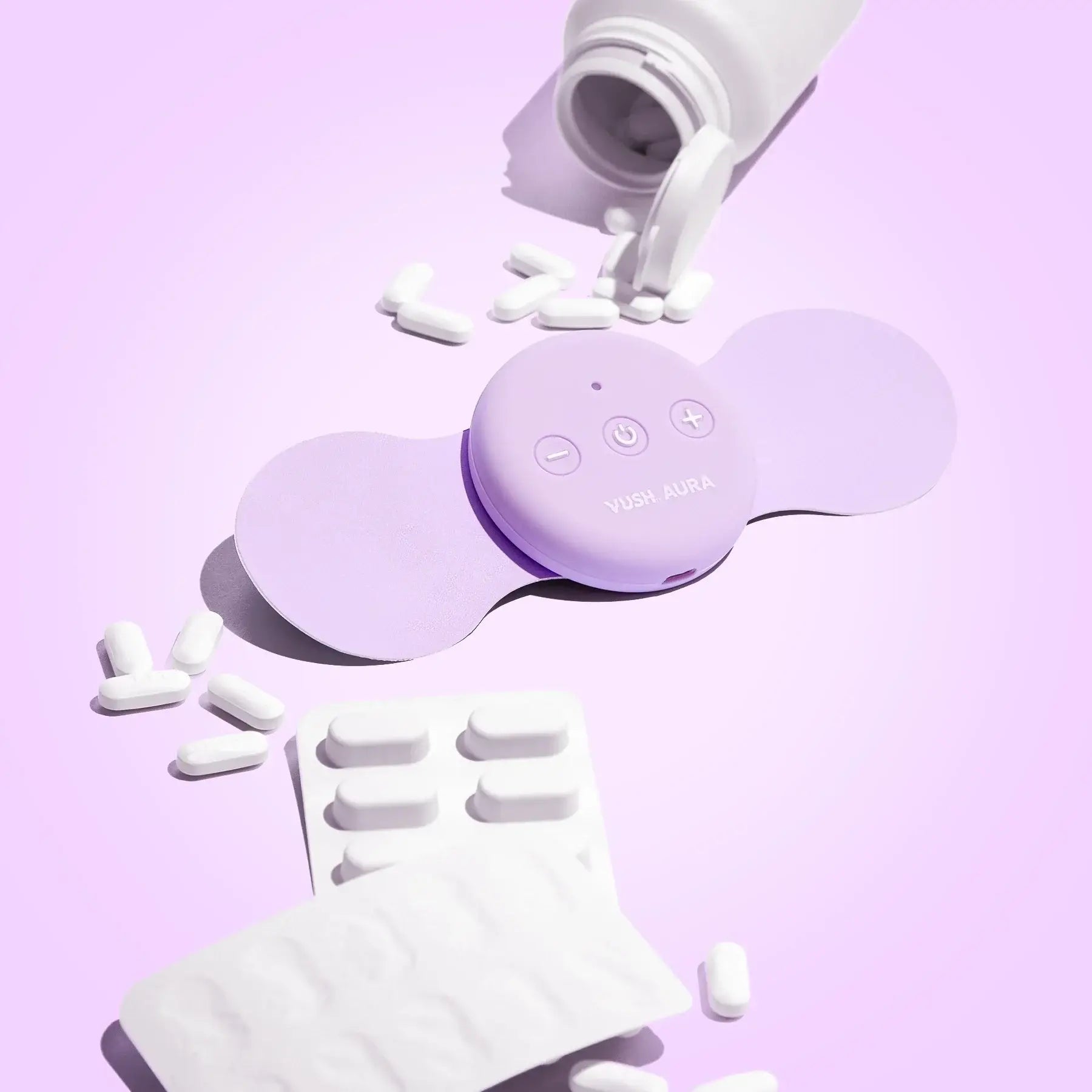 Vush Aura Rechargeable Tens Device for Period Pain – Rolik®