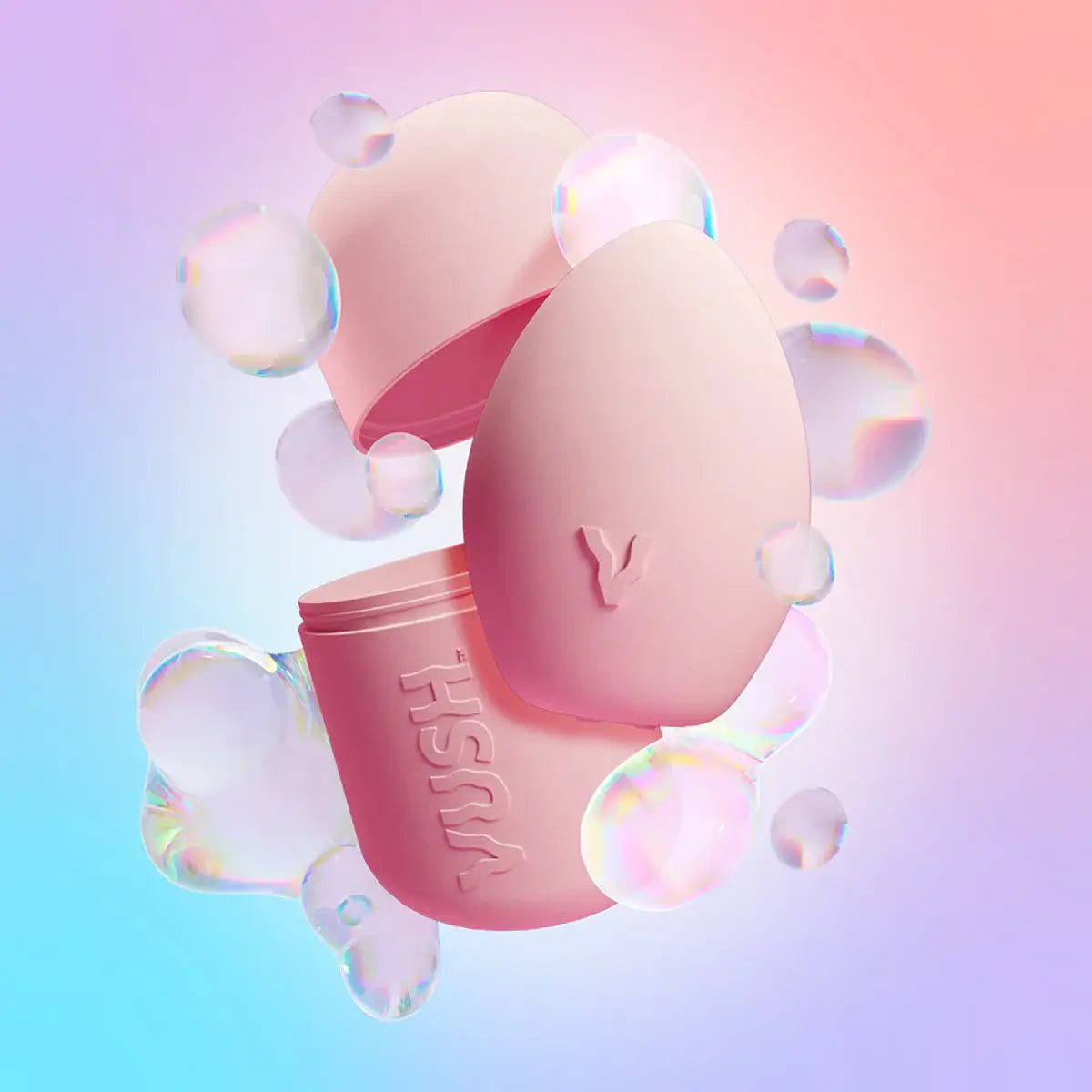 Plump Palm Vibrator - Pink