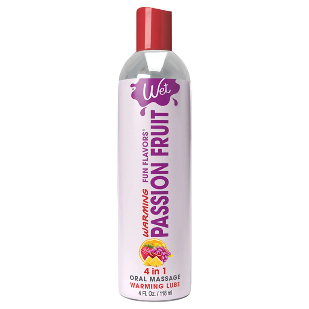 Warming Fun Flavors 4 - In - 1 Lubricant - Passion Fruit / fl. oz.