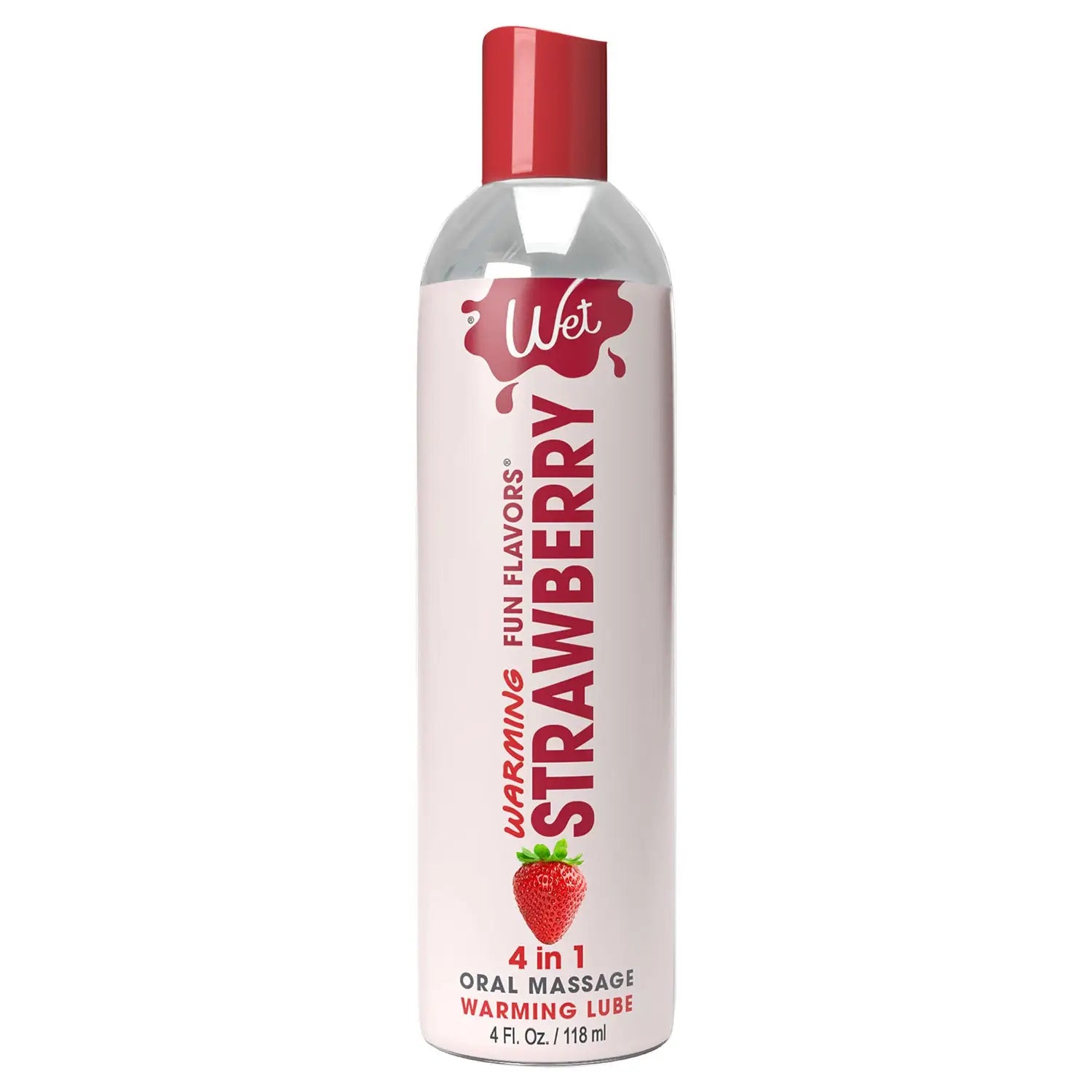 Warming Fun Flavors 4 - In - 1 Lubricant - Strawberry / fl. oz.