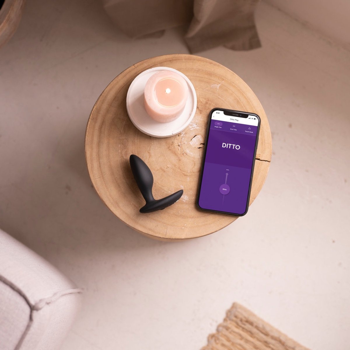 We - Vibe® Ditto+ Vibrating Anal Plug - Rolik®