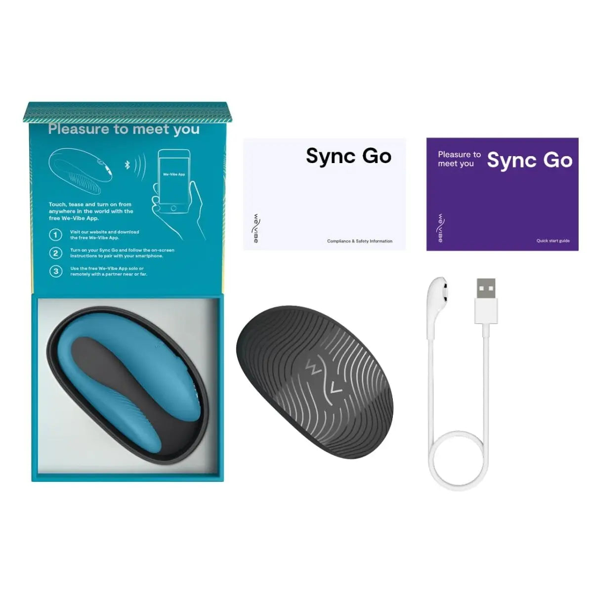 We - Vibe® Sync Go Smart Partner Vibrator - Rolik®