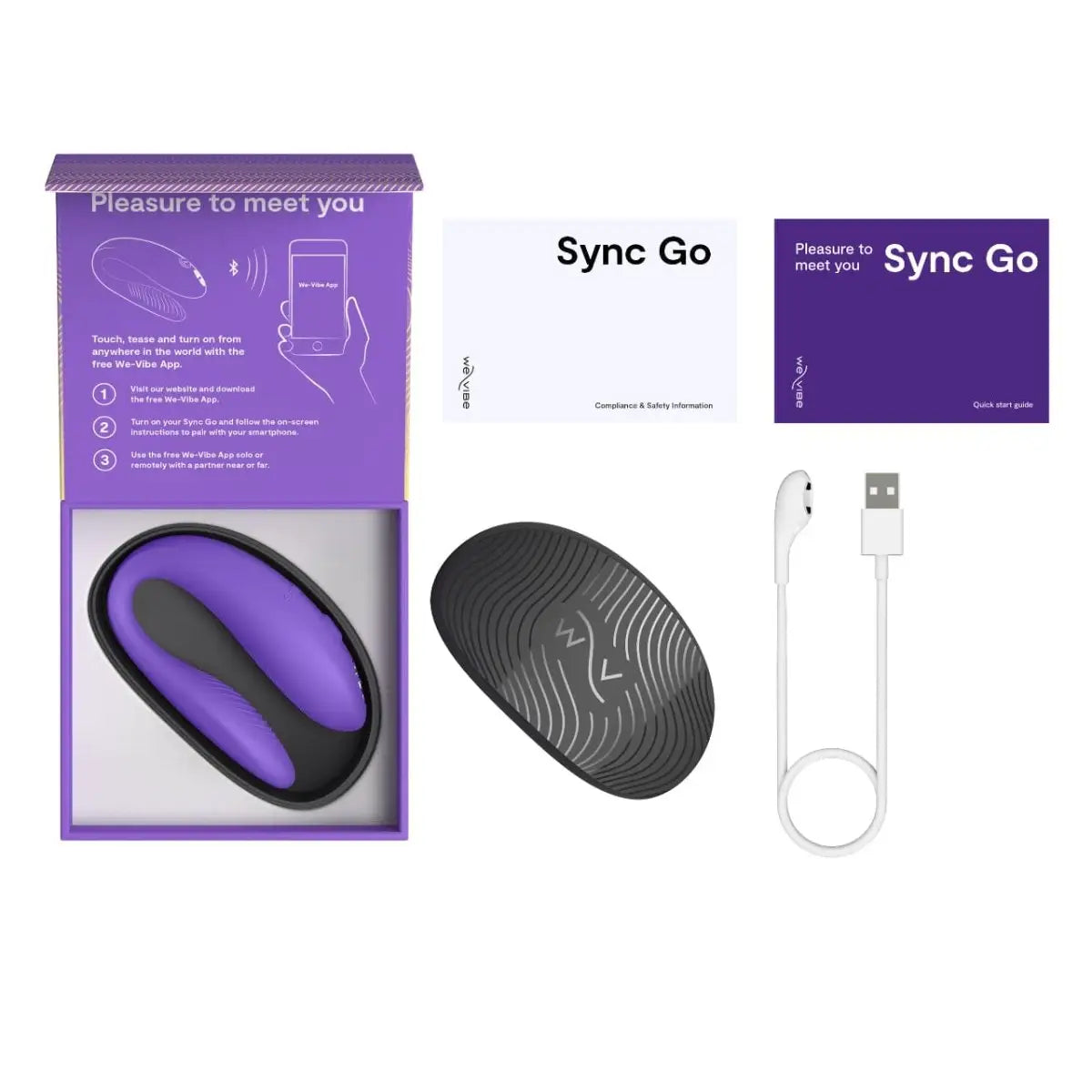 We - Vibe® Sync Go Smart Partner Vibrator - Rolik®