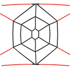 Lux Fetish® Webbed Up Bedspreader Restraint System - Rolik®