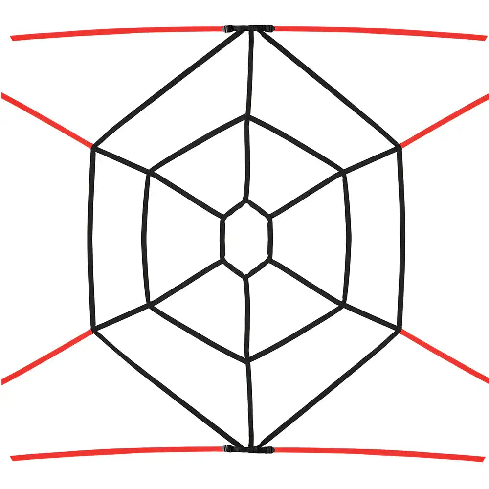 Lux Fetish® Webbed Up Bedspreader Restraint System - Rolik®