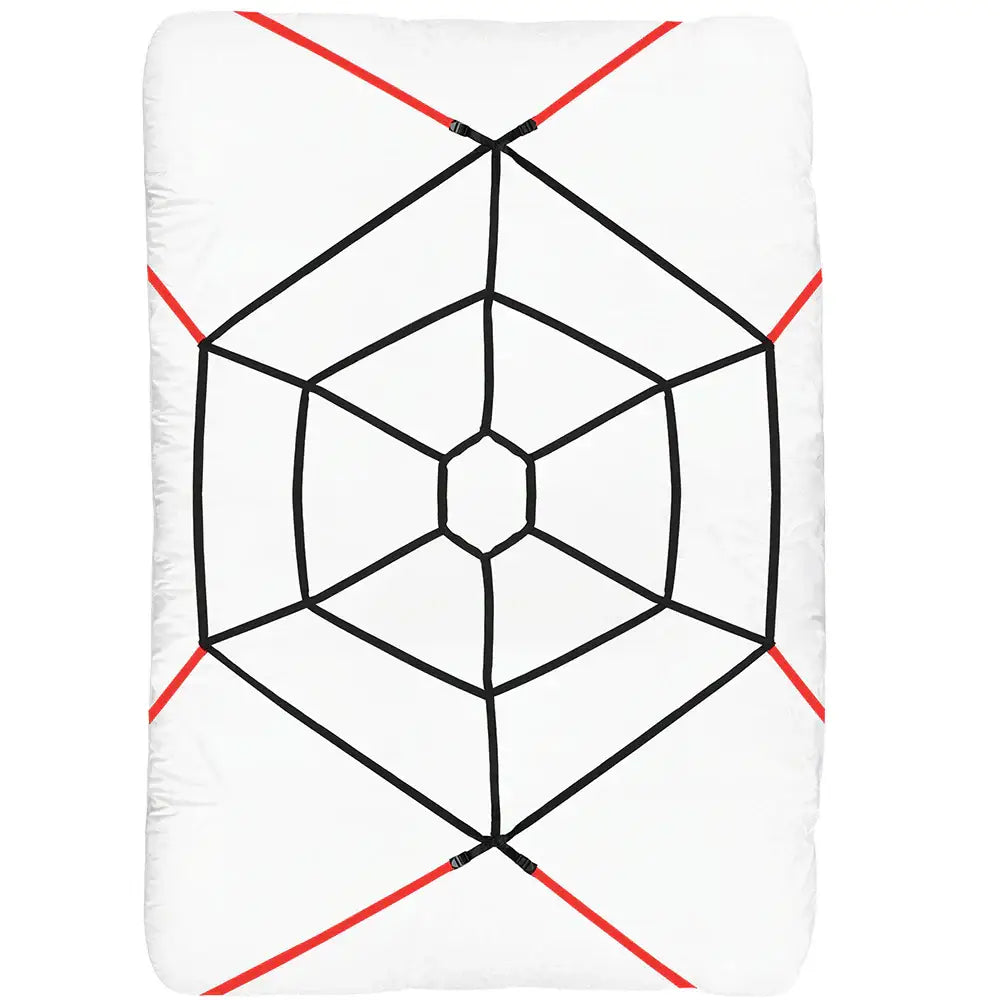 Lux Fetish® Webbed Up Bedspreader Restraint System - Rolik®