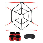 Lux Fetish® Webbed Up Bedspreader Restraint System - Rolik®