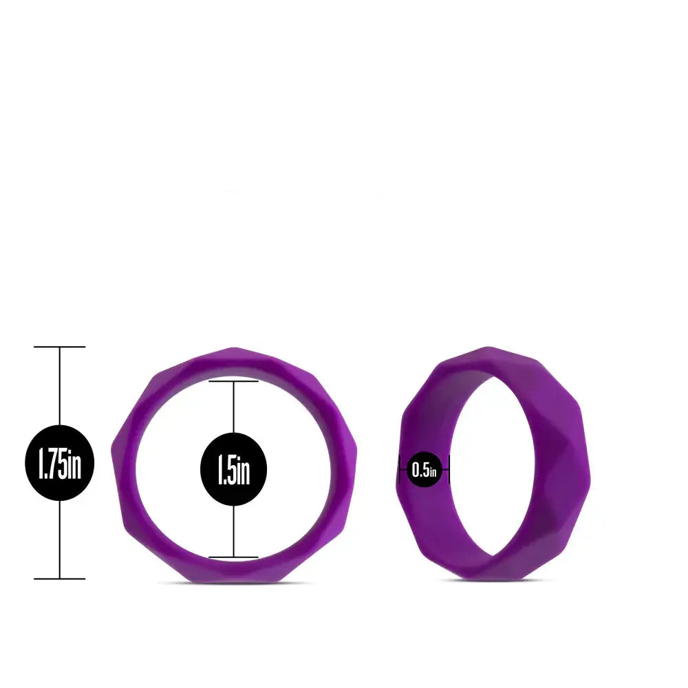 Wellness Geo C - Ring - Purple - C-Ring