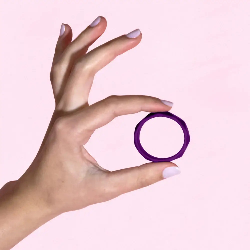 Wellness Geo C - Ring - Purple - C-Ring