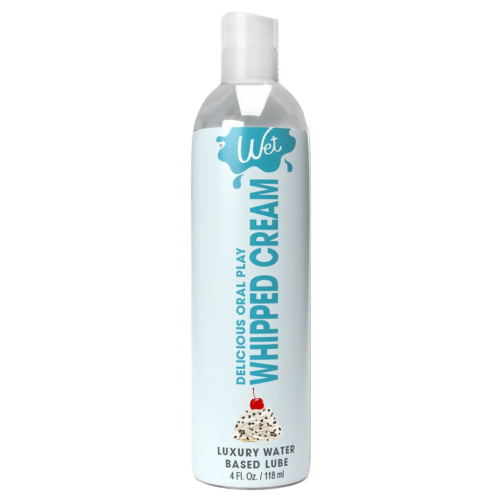 Delicious Oral Play Flavored Water - Based Lubricant - Whipped Cream