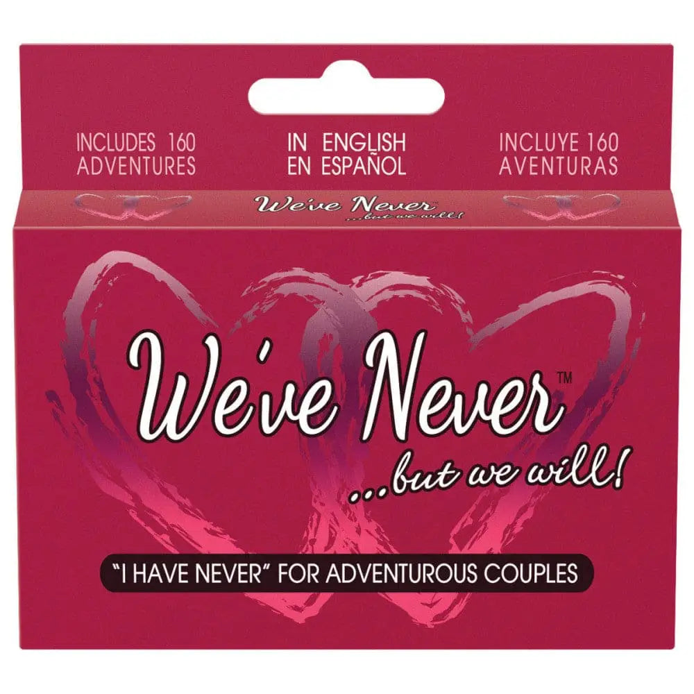 We've Never™...But We Will! Card Game for Adventurous Couples - Rolik®