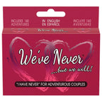 We've Never™...But We Will! Card Game for Adventurous Couples - Rolik®