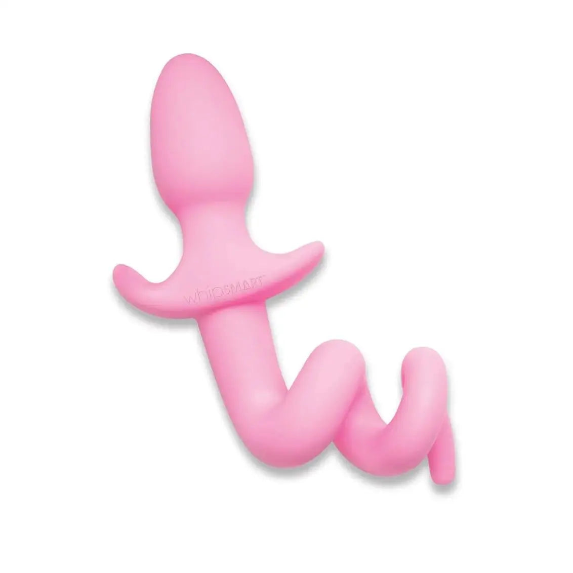 Pink Whipsmart Furry Tales 3.5’’ Silicone Pig Tail Butt Plug