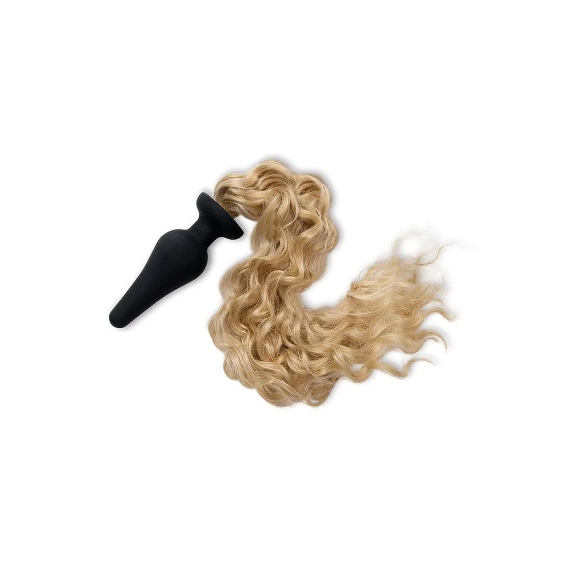 WhipSmart™ Furry Tales Silicone Plug With Blondie Pony Tail - Rolik®