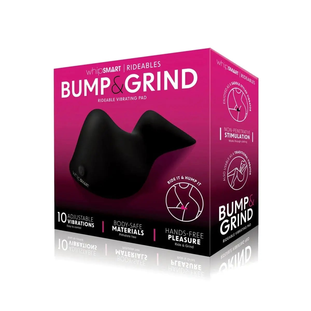 Whipsmart™ Rideables Bump & Grind Vibrating Pad - Rolik®