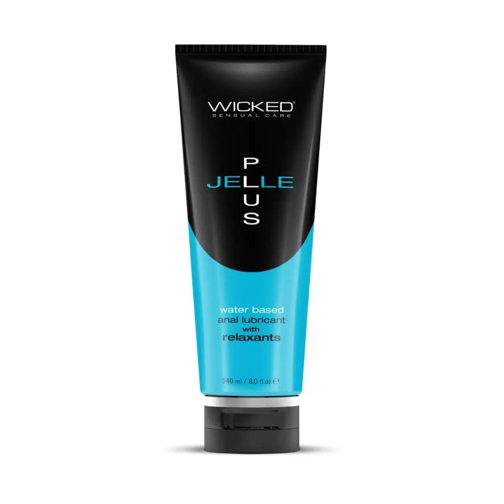 Wicked® Jelle Plus Water - Based Anal Lubricant with Relaxants - Rolik®