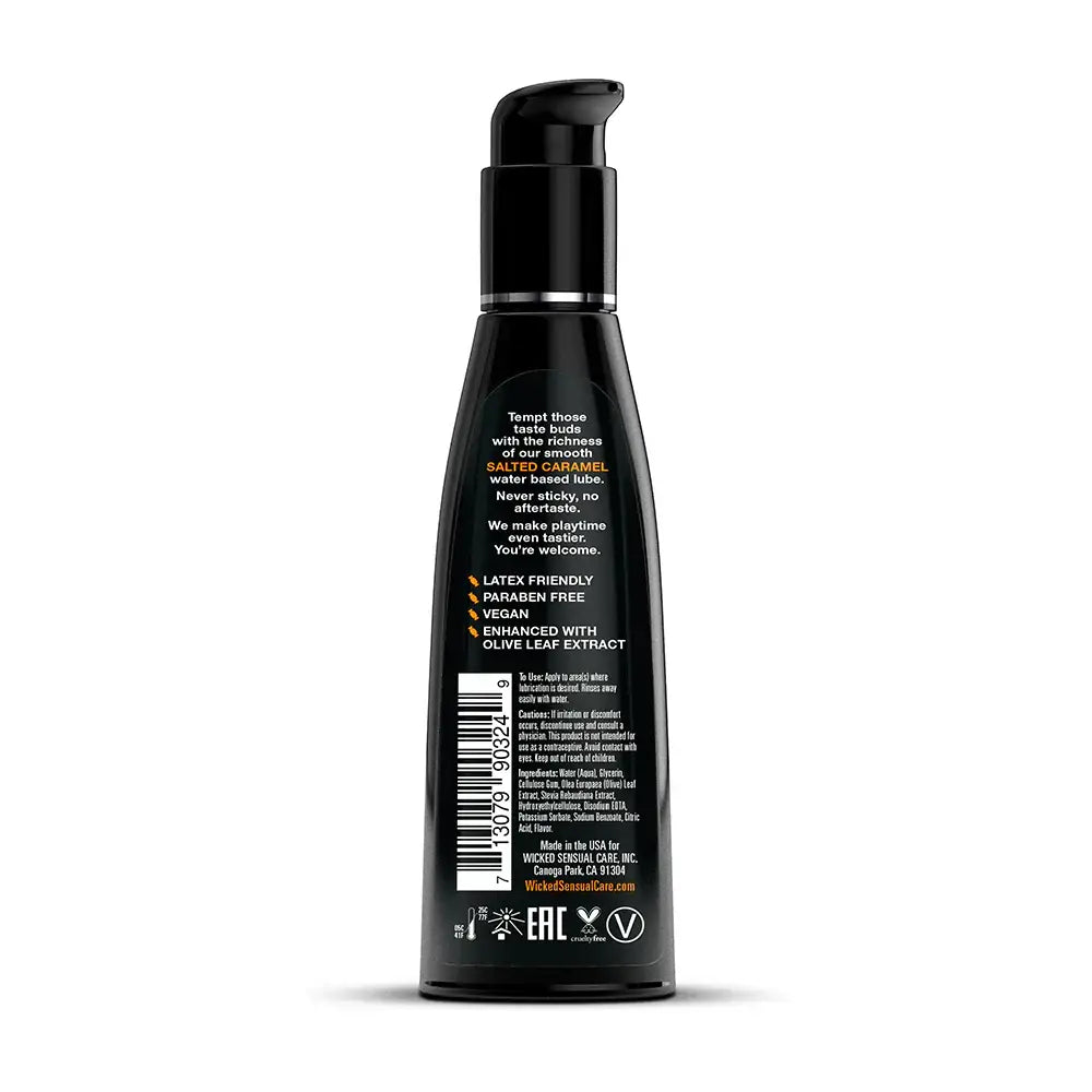 Aqua Flavored Water - Based Lubricant