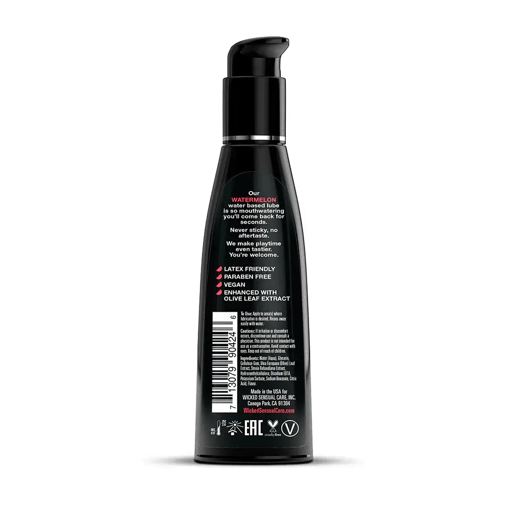 Aqua Flavored Water - Based Lubricant