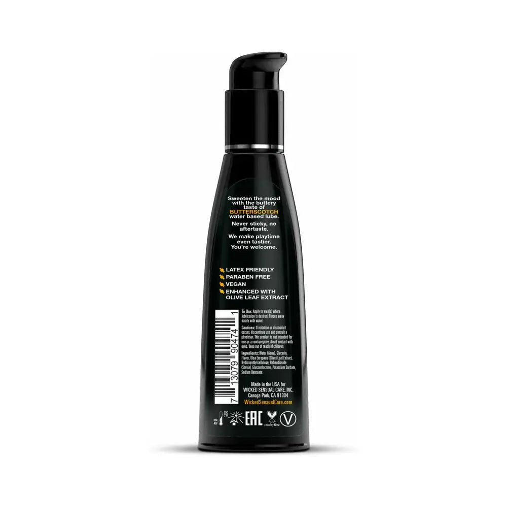 Aqua Flavored Water - Based Lubricant