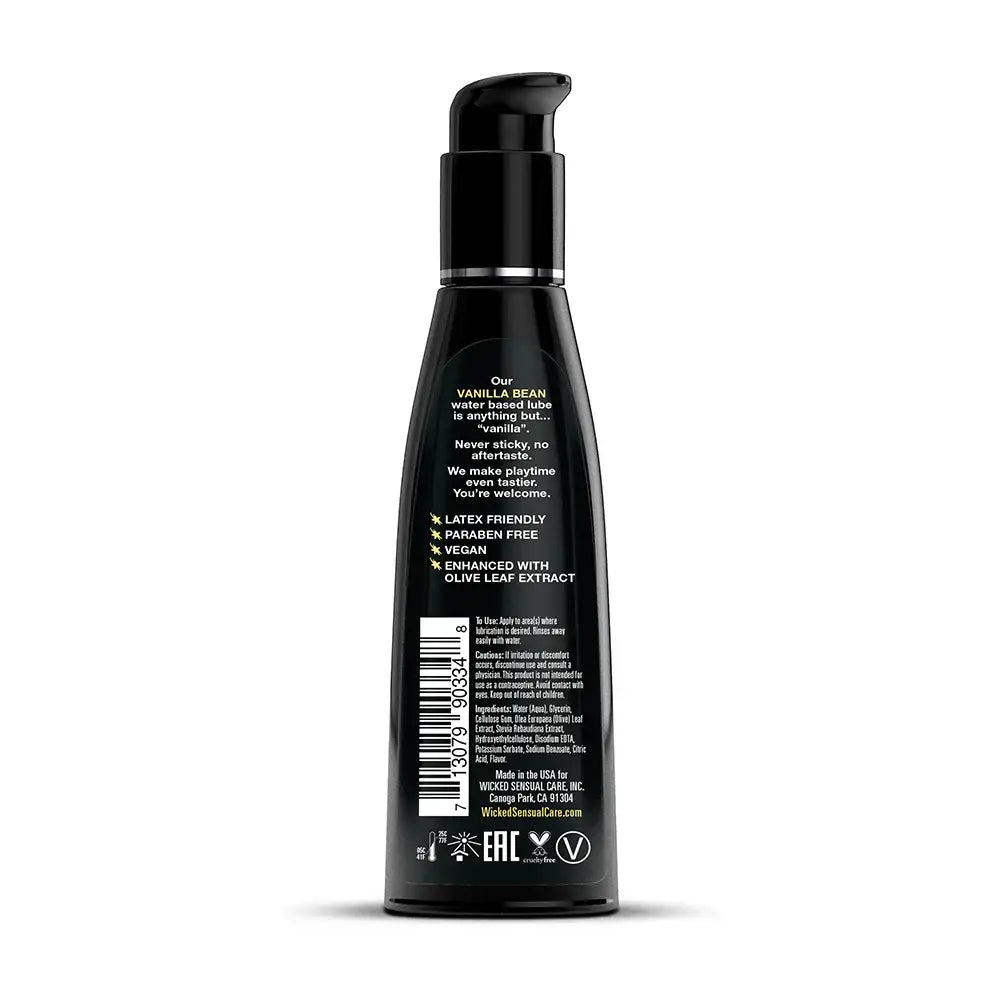 Aqua Flavored Water - Based Lubricant