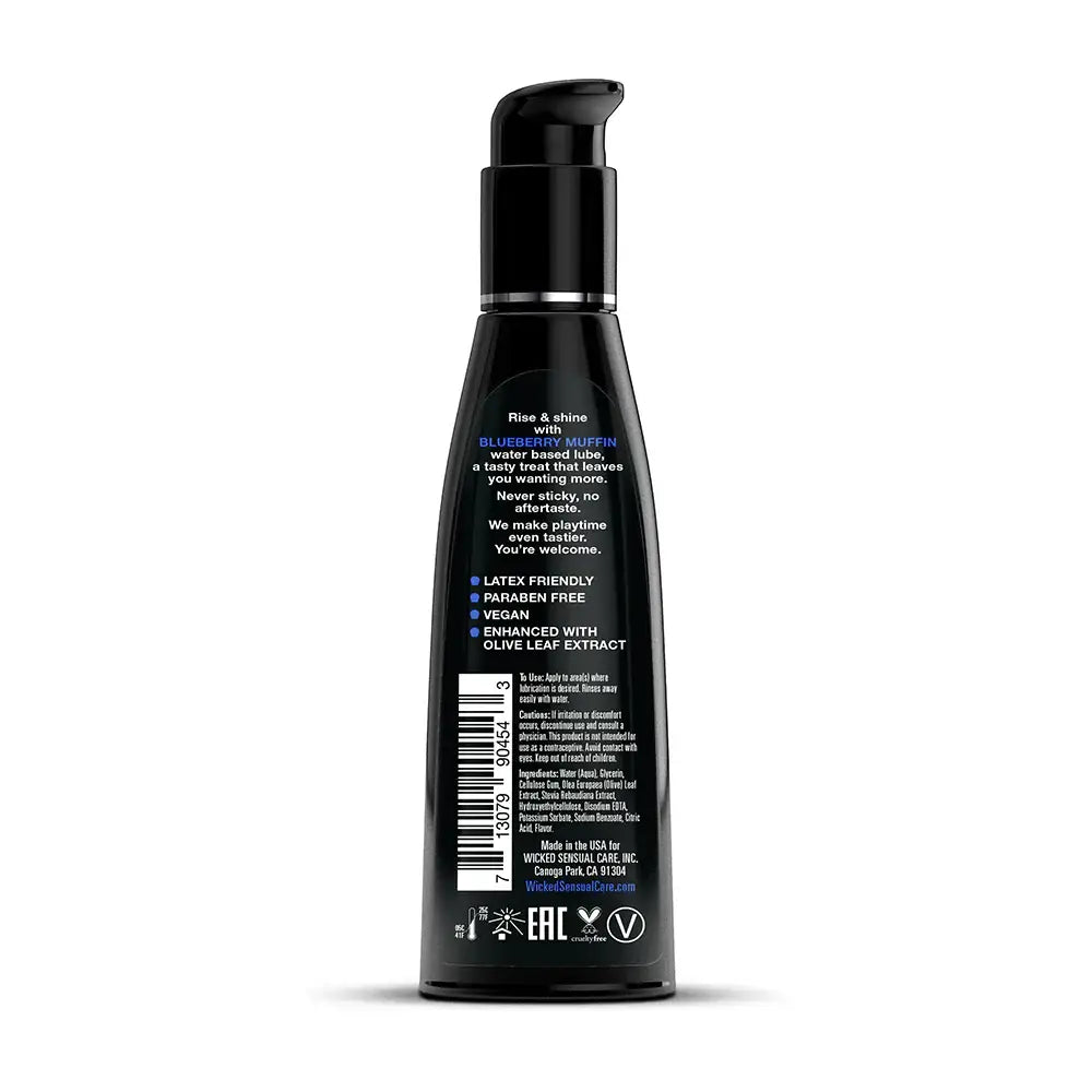 Aqua Flavored Water - Based Lubricant