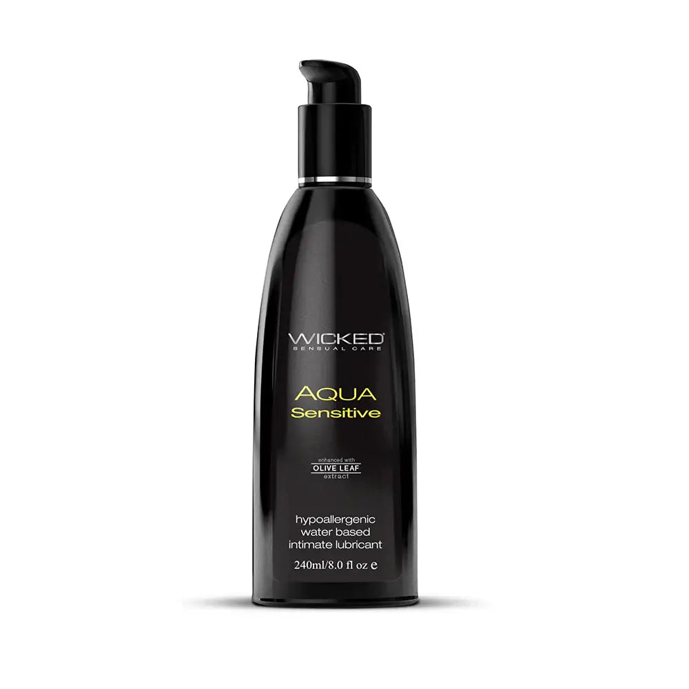 Aqua Sensitive Water - Based Lubricant - 8.5 oz.