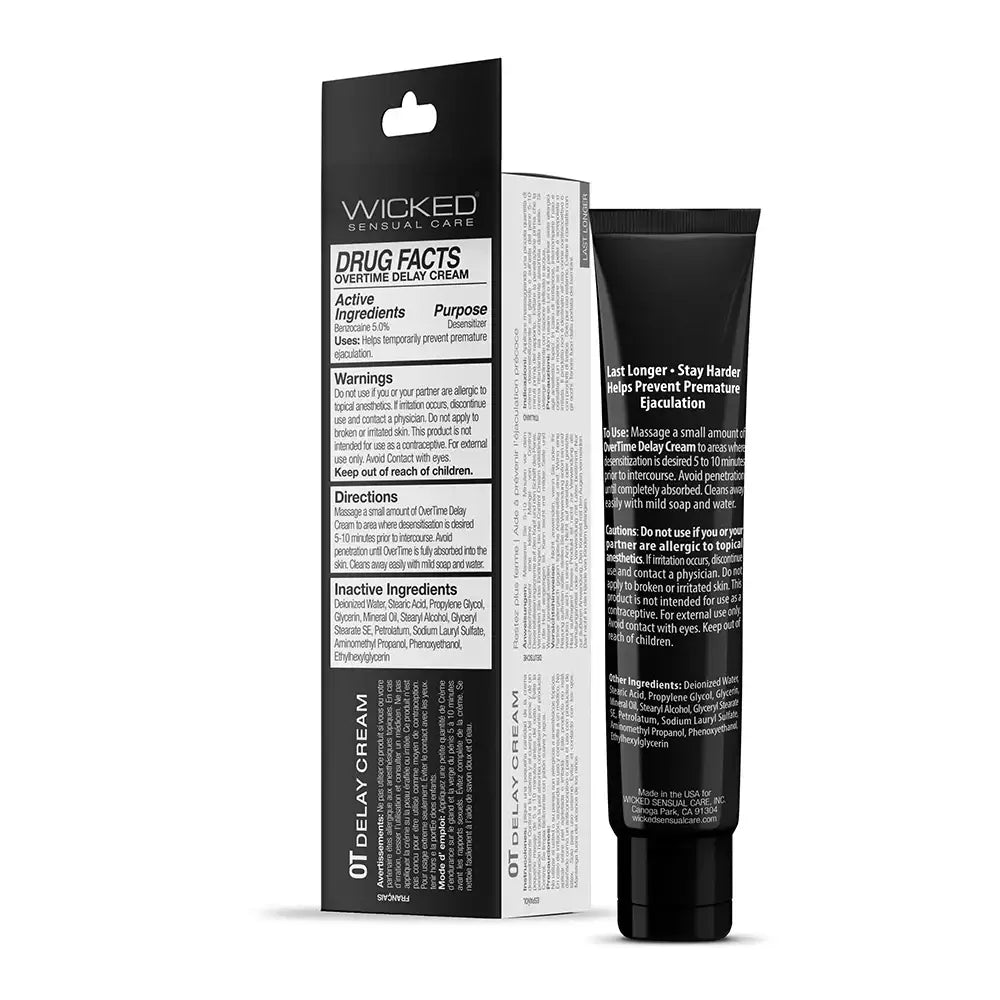Overtime Delay Cream - Enhancers