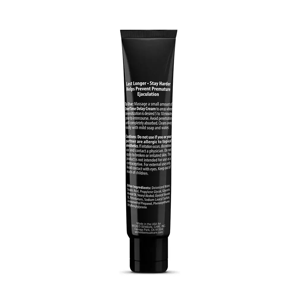 Overtime Delay Cream - Enhancers