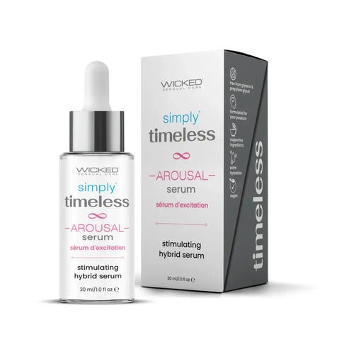 Wicked® Sensual Care Simply® Timeless™ Arousal Serum | Warming Stimulation for Menopause