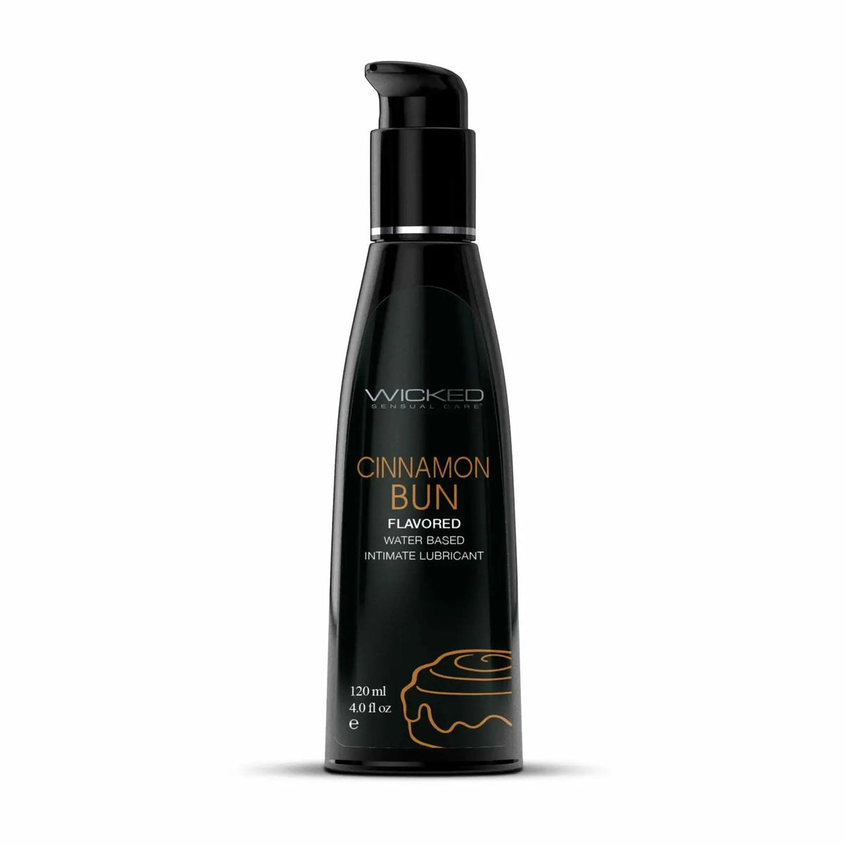 Wicked® Sensual Care Wicked Aqua Flavored Water-Based Lubricant Cinnamon Bun