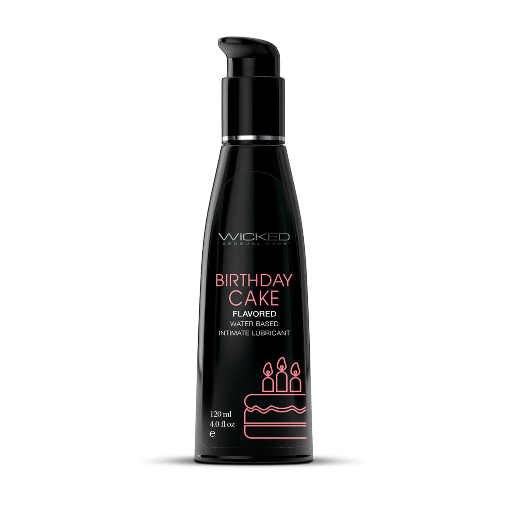 Wicked® Sensual Care Wicked Aqua Flavored Water-Based Lubricant Birthday Cake