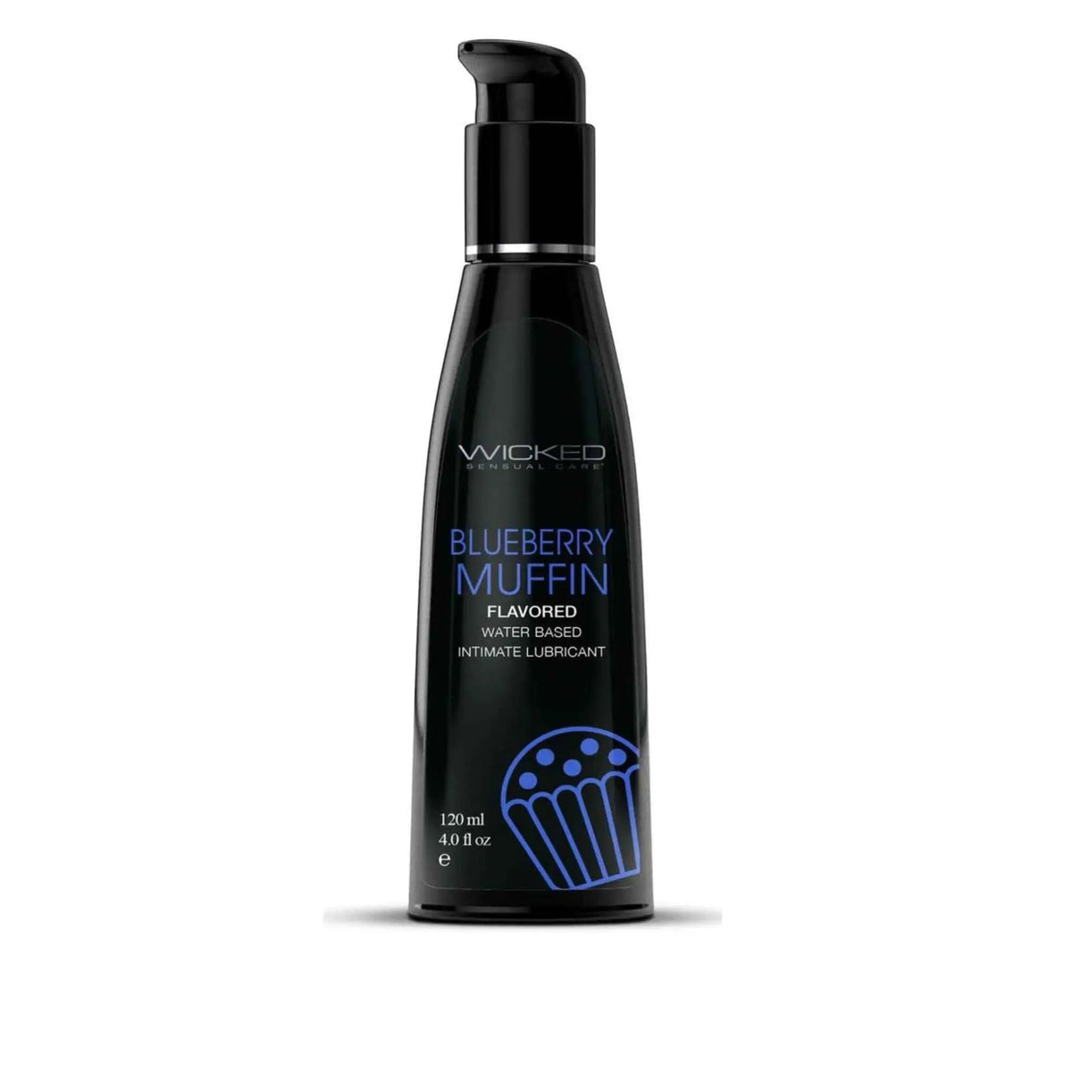 Wicked® Sensual Care Wicked Aqua Flavored Water-Based Lubricant Blueberry Muffin