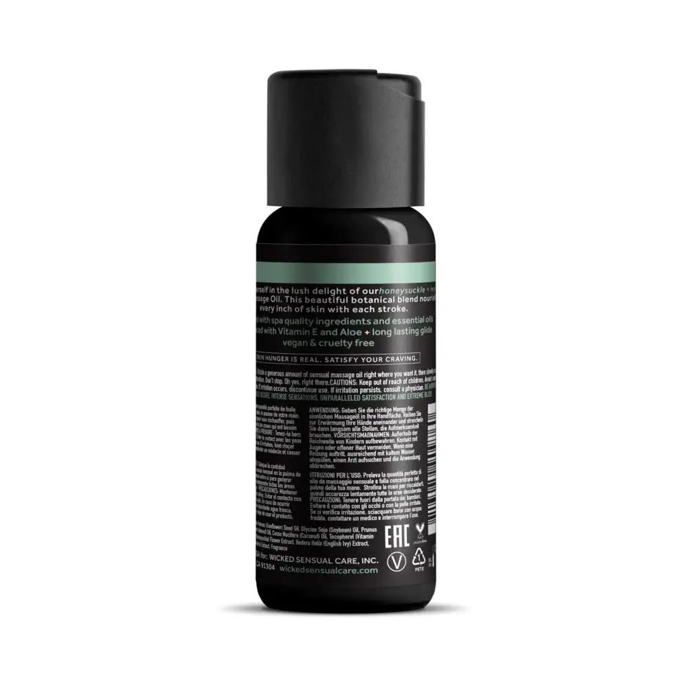 Wicked® Sensual Care Wicked Massage Oil – Vitamin E & Aloe | 4 fl. oz.