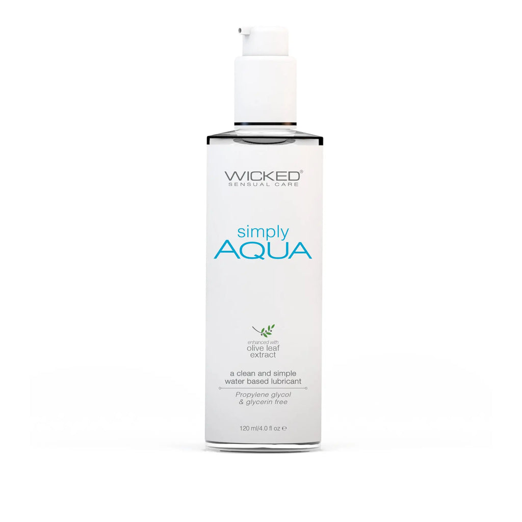 Wicked® Sensual Care Wicked Simply Aqua Water-Based Lubricant 4 oz