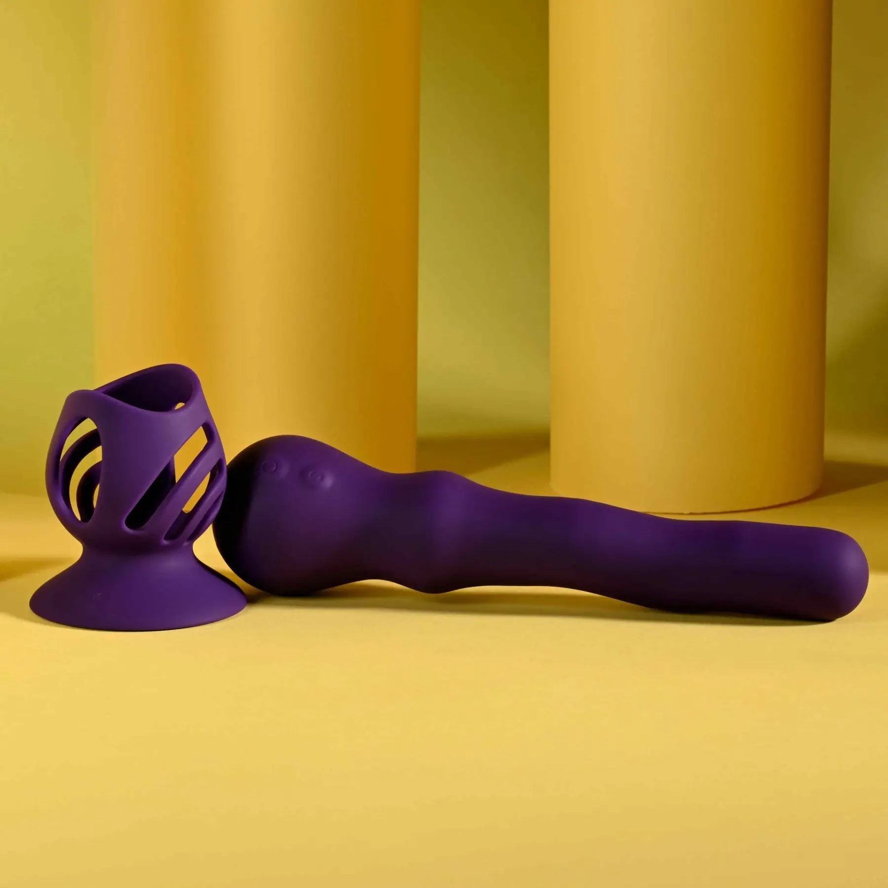 Dark Purple Wiggle It Wiggling Vibrator